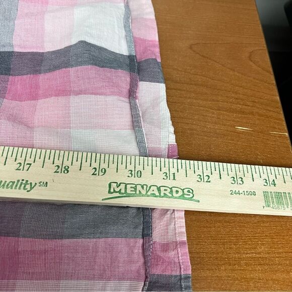 Columbia, men’s size 2X, long sleeve, button front, Plaid, adjustable sleeves - Picture 7 of 8